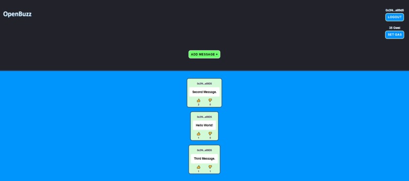 OpenBuzz – screenshot 2