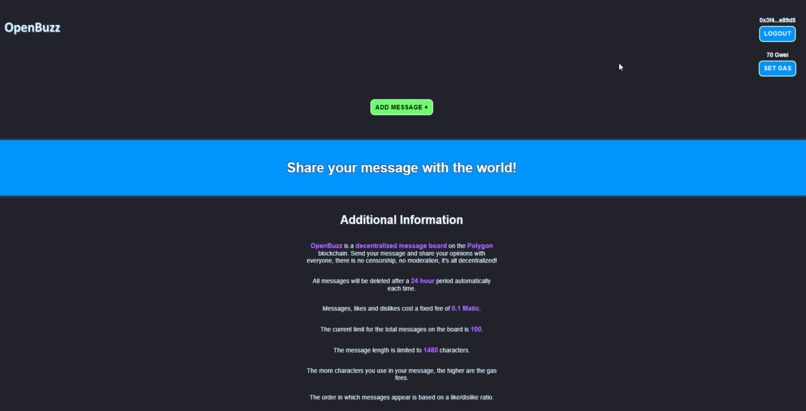 OpenBuzz – screenshot 3
