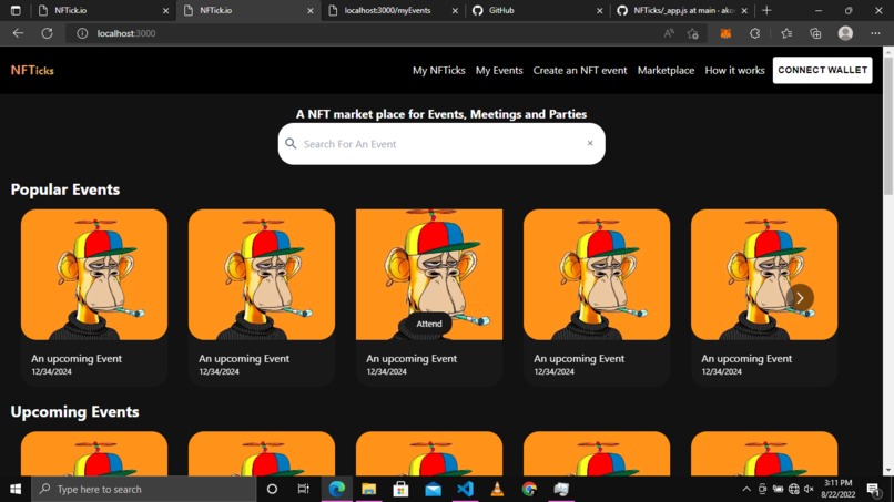 NFTicks.io – screenshot 3