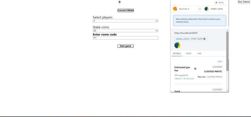 Ludo dapp – screenshot 3