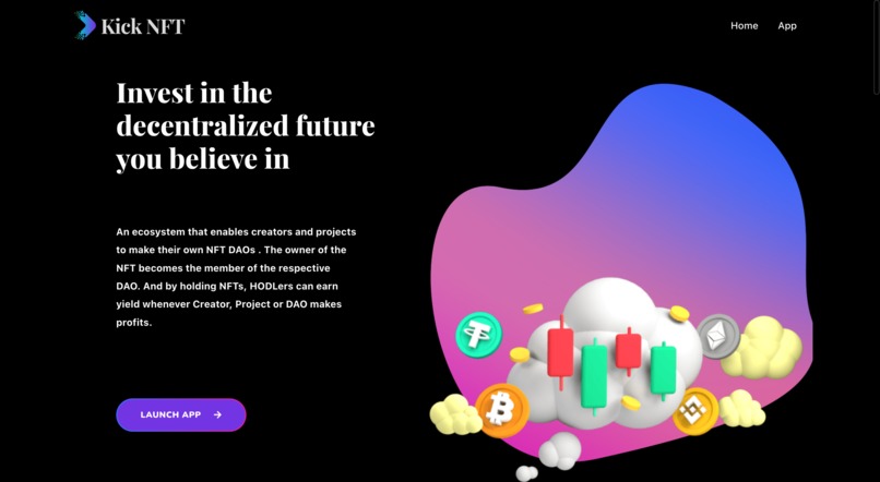 KickNFT – screenshot 1