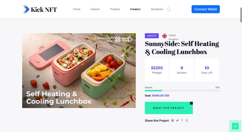 KickNFT – screenshot 3