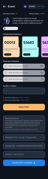 Polls market – screenshot 2