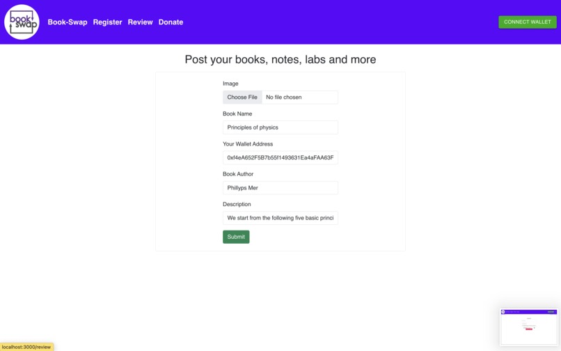 Book Swap-Exchange – screenshot 4