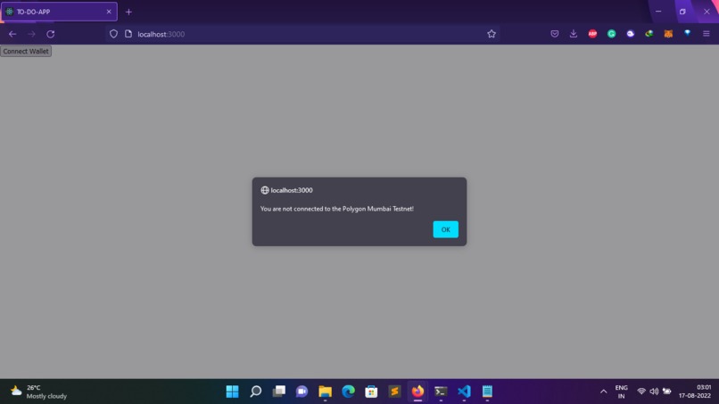 TO-DO APP – screenshot 2
