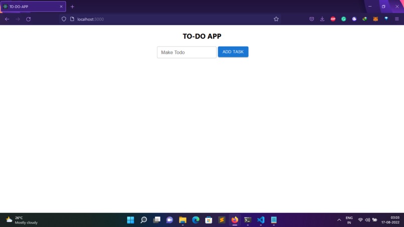TO-DO APP – screenshot 5