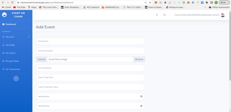 EventOnChain – screenshot 10