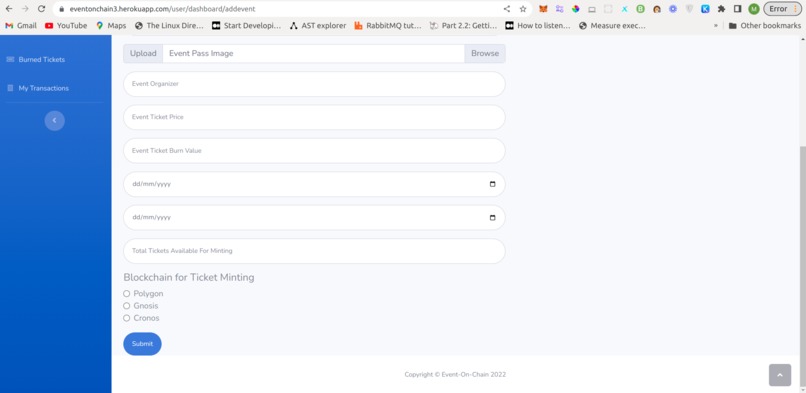 EventOnChain – screenshot 11