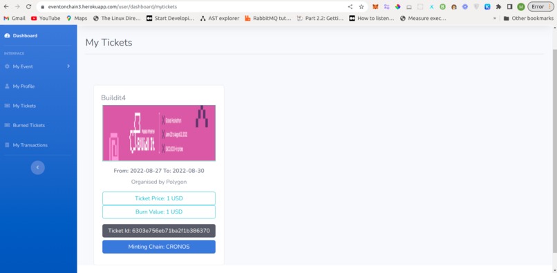 EventOnChain – screenshot 12
