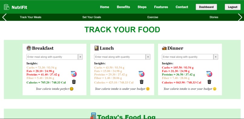 NutriFit – screenshot 3