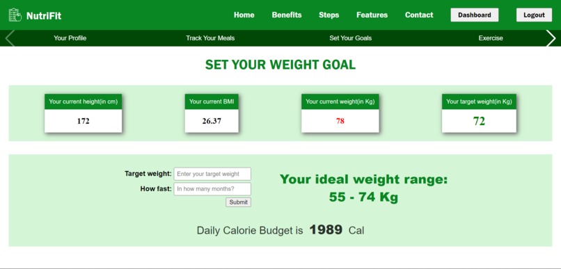NutriFit – screenshot 4