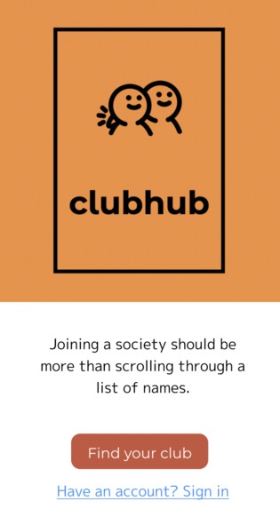 clubhub – screenshot 1