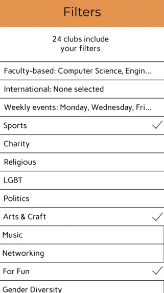 clubhub – screenshot 3