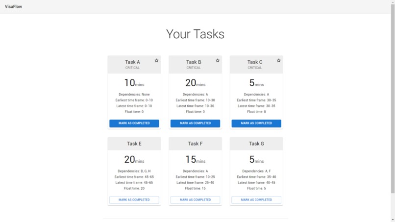VisaFlow – screenshot 3