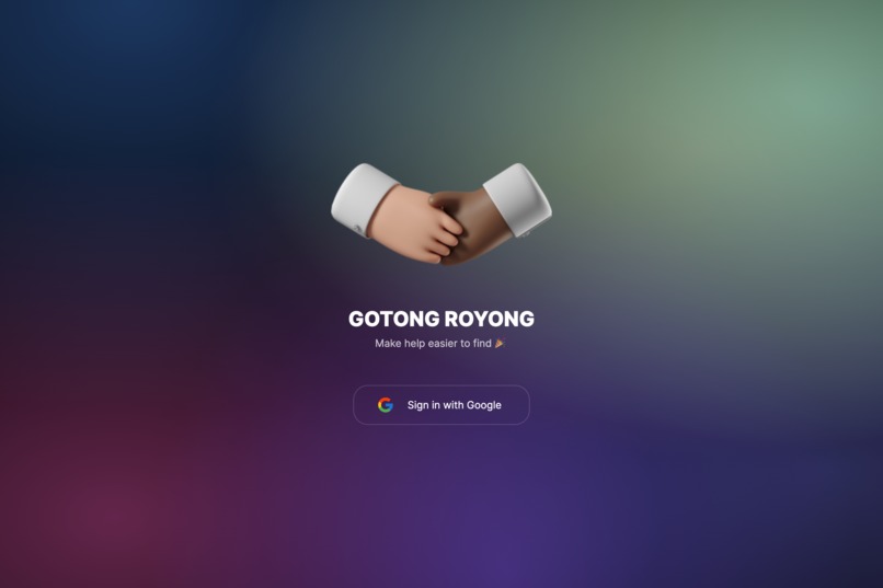 GOTONG ROYONG – screenshot 1