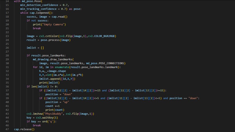PhysiBuddy – screenshot 3