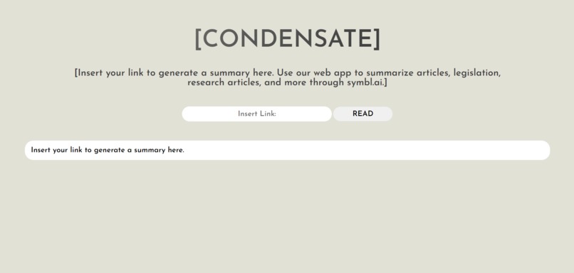 [Condensate] – screenshot 1