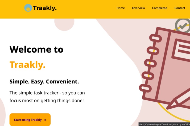 Traakly – screenshot 1