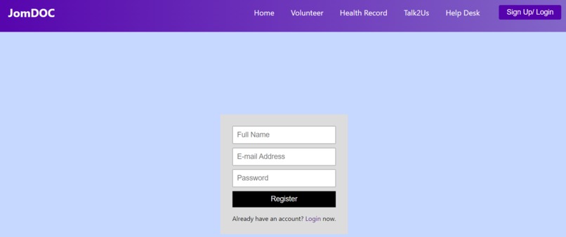 JomDOC – screenshot 2