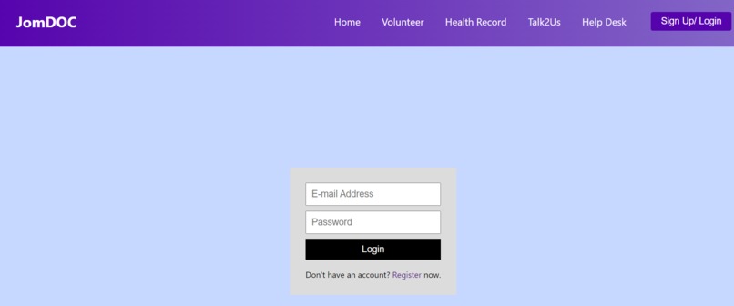 JomDOC – screenshot 3