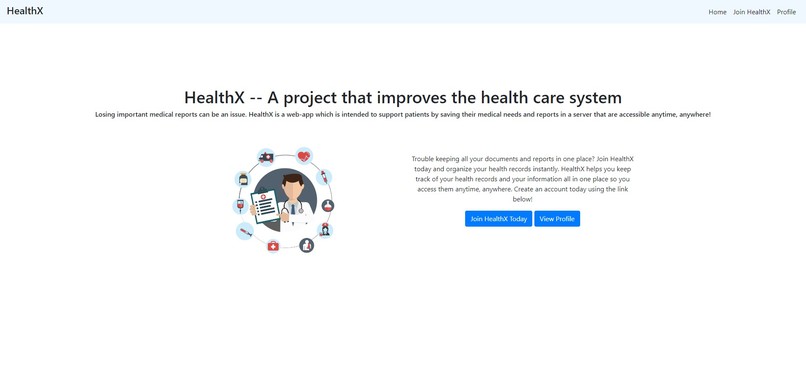 HealthX – screenshot 2