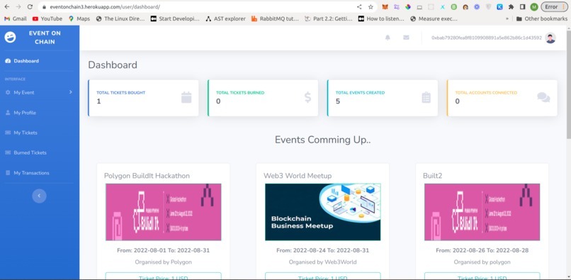 EventOnChain – screenshot 6