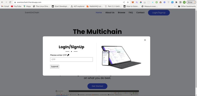 EventOnChain – screenshot 5