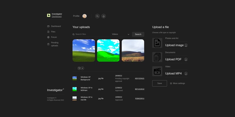 In-vest-igator – screenshot 1