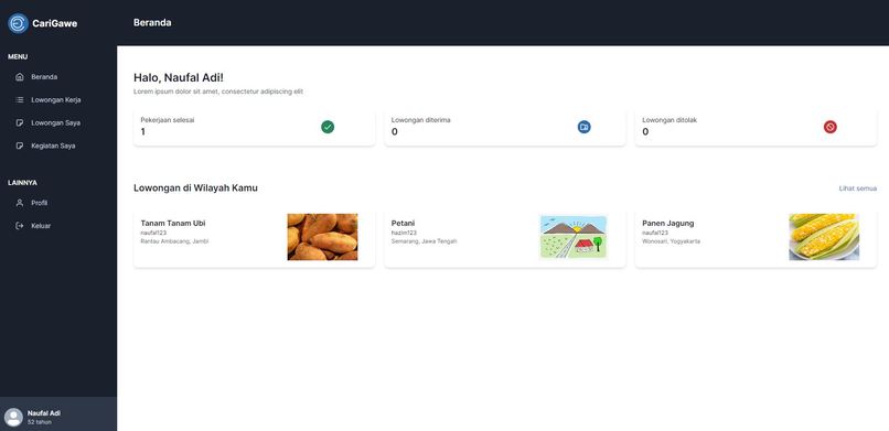 CariGawe – screenshot 1