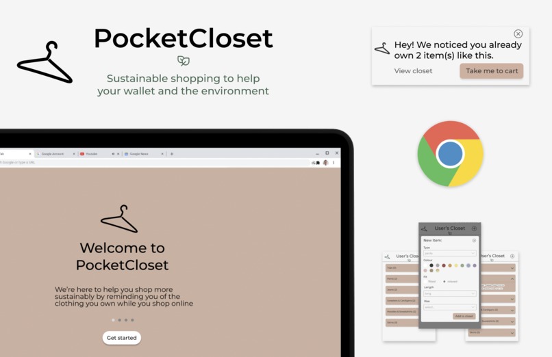 PocketCloset – screenshot 1
