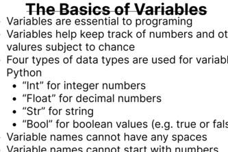 A Guide to Variables in Python | Devpost