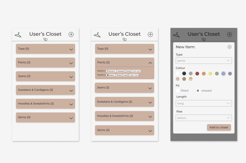 PocketCloset – screenshot 2