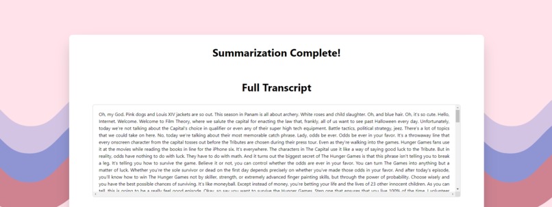 Brevify: Video Summarizer – screenshot 3