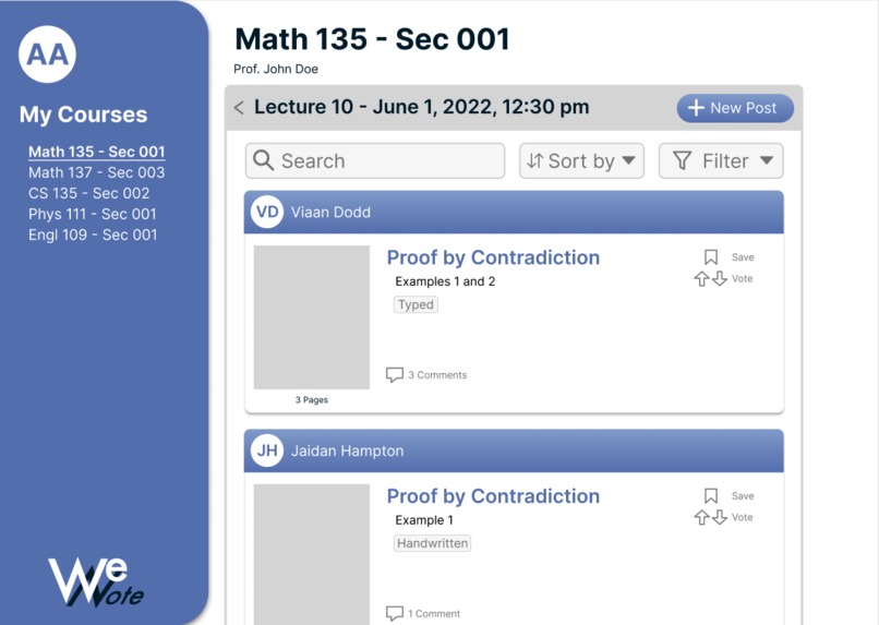 WeNote – screenshot 4