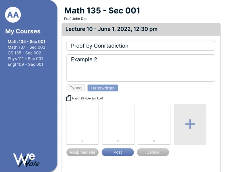 WeNote – screenshot 6