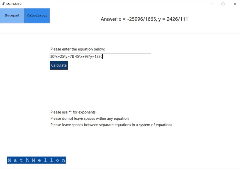 MathMellon – screenshot 3