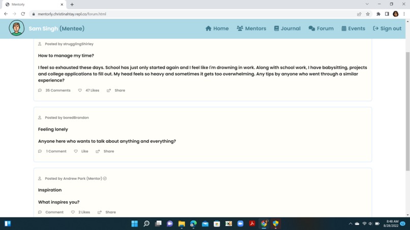 Mentorly – screenshot 7