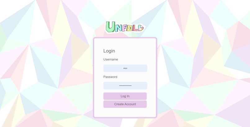 Unfold – screenshot 2