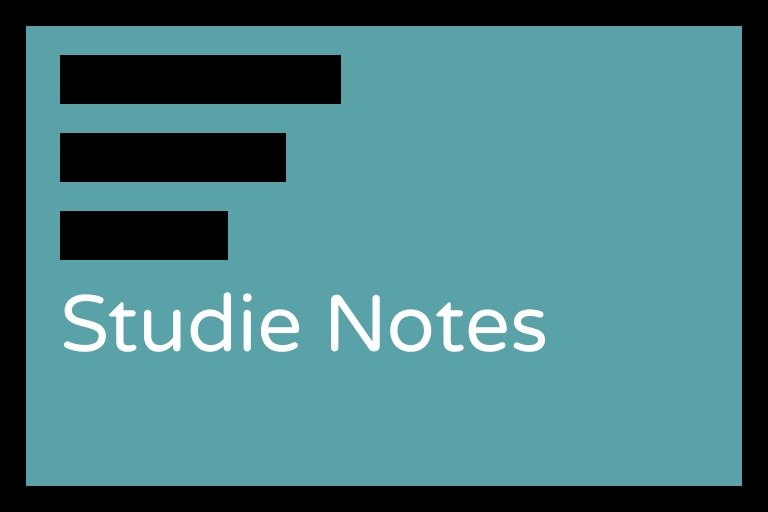 Studie Notes – screenshot 1