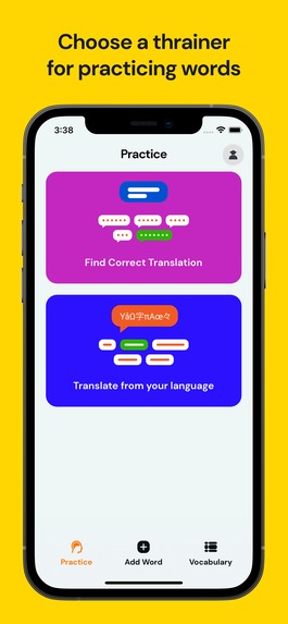 Word Deposit iOS App – screenshot 6