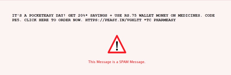 Email/SMS Spam Verifyer – screenshot 2