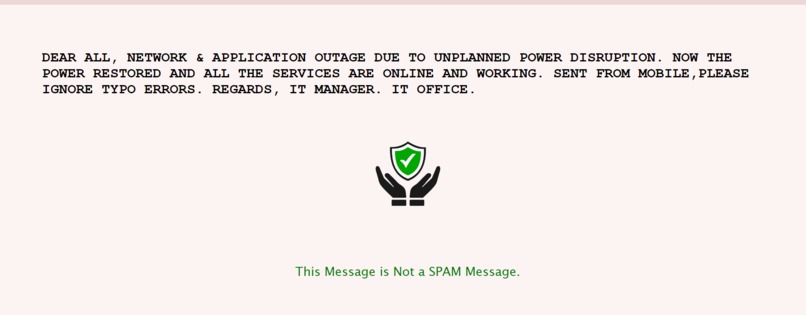 Email/SMS Spam Verifyer – screenshot 3