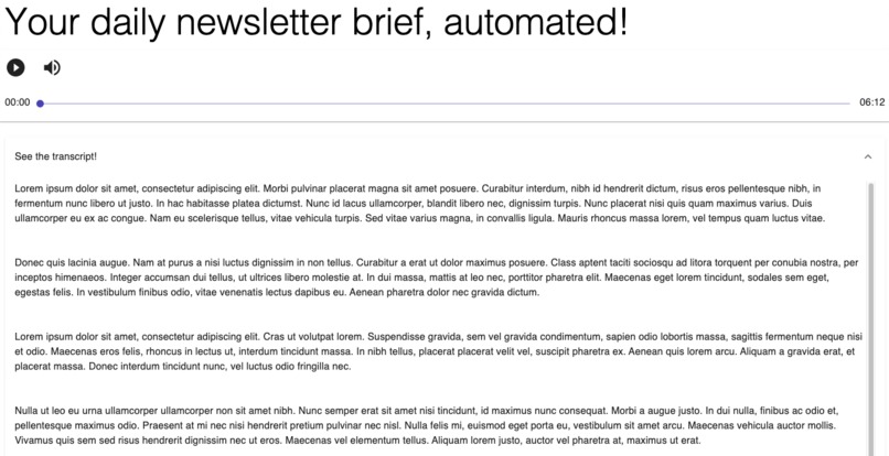 Newscast – screenshot 1