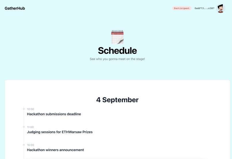 GatherHub – screenshot 4