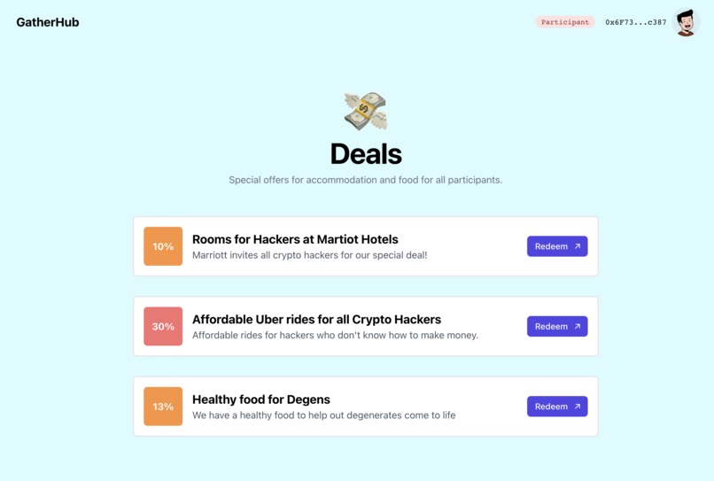 GatherHub – screenshot 5