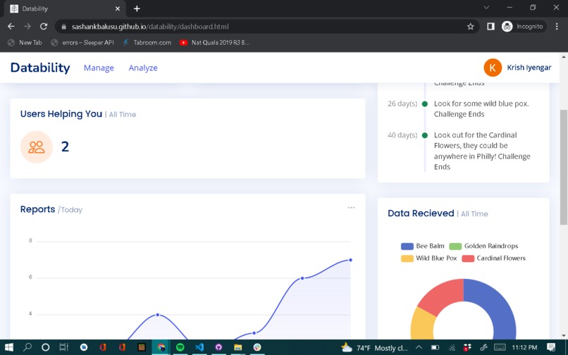 Datability – screenshot 3