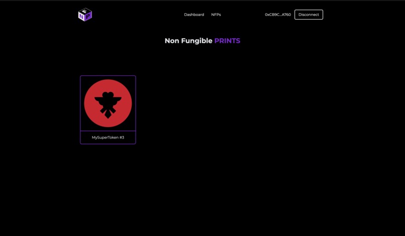 Non Fungible Prints – screenshot 5
