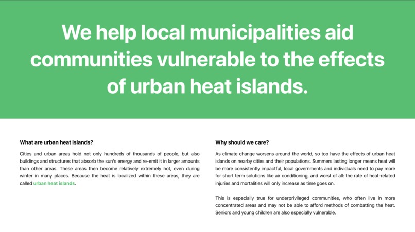 Heat Island Tracker – screenshot 2