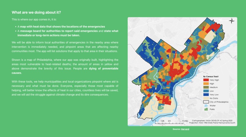 Heat Island Tracker – screenshot 3