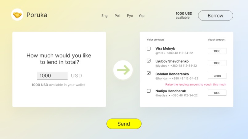 Poruka – screenshot 2